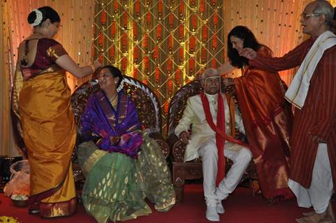 50th wedding anniversary of veteran actors Ramesh Deo and Seema Deo