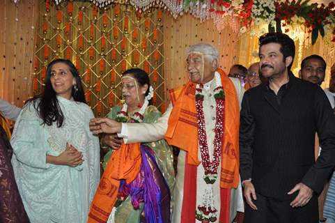 50th wedding anniversary of veteran actors Ramesh Deo and Seema Deo