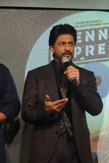 Shah Rukh Khan, Deepika Padukone at film Chennai Express music launch