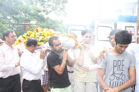 Sudhakar Bokade funeral