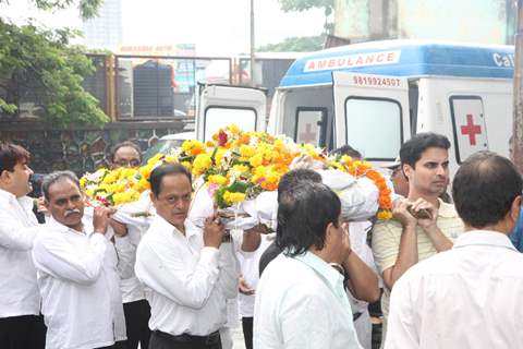 Sudhakar Bokade funeral