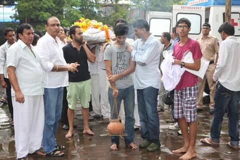 Sudhakar Bokade funeral