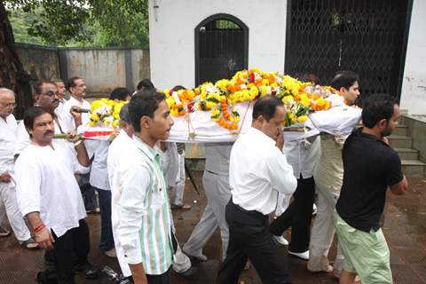 Sudhakar Bokade funeral