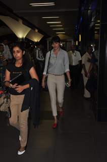 Celebs Arrive from IIFA Awards 2013