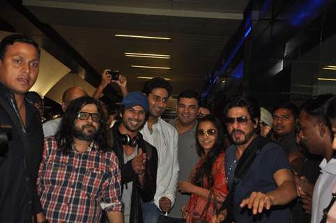 Celebs Arrive from IIFA Awards 2013