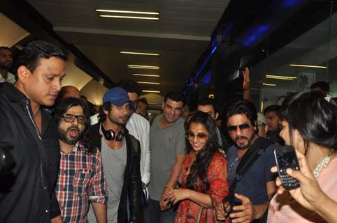 Celebs Arrive from IIFA Awards 2013