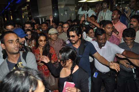 Celebs Arrive from IIFA Awards 2013