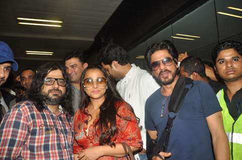 Celebs Arrive from IIFA Awards 2013