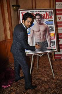 Ayushmann Khurrana Launch Mans Helath Magazine