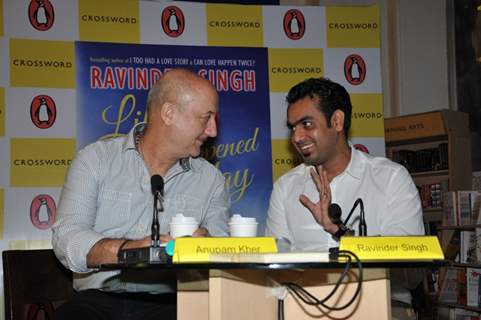 Anupam Kher launches Author Ravinder Singh's Like it Happened Yesterday