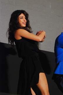 Priyanka Chopra  performs during the launch video songs of Exotic featuring pitbull