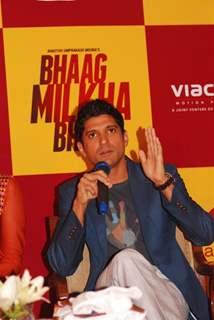 Press conference of film Bhaag Milkha Bhaag