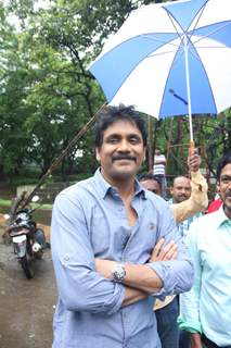 Nagarjuna Akkineni shoots for Kalyan Jewellers Ad film