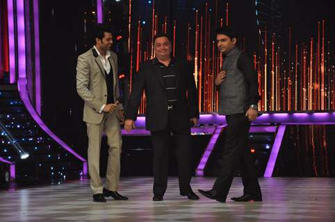 Film D-Day Promotion on Jhalak Dhikhala Jaa Set