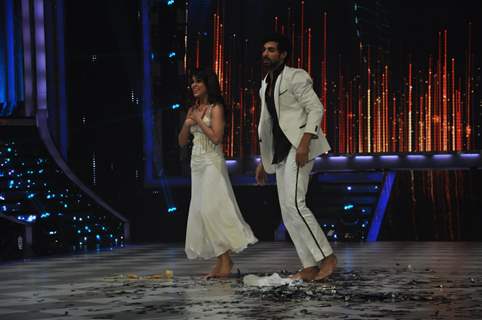 Film D-Day Promotion on Jhalak Dhikhala Jaa Set