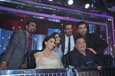 Film D-Day Promotion on Jhalak Dhikhala Jaa Set