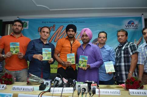 Harbhajan Singh at the Press Conference for his album Meri Maa