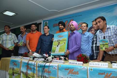 Harbhajan Singh at the Press Conference for his album Meri Maa