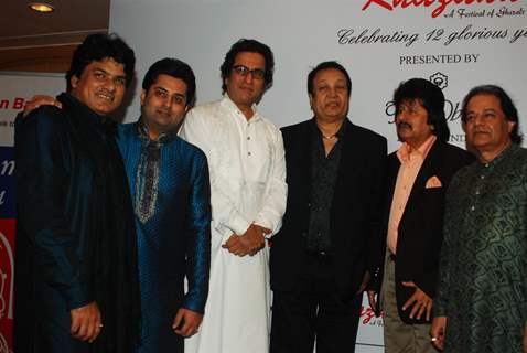 Announcement of Khazana a festival of Ghazals