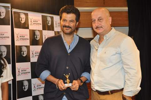 Anil Kapoor & Anupam Kher at An Actor Prepares: Behind The Success