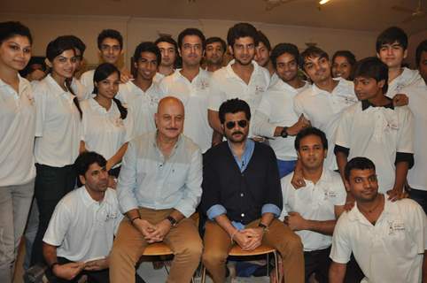 Anil Kapoor & Anupam Kher at An Actor Prepares: Behind The Success