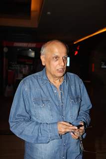 Mahesh Bhatt was seen at the Press conference of film B A Pass