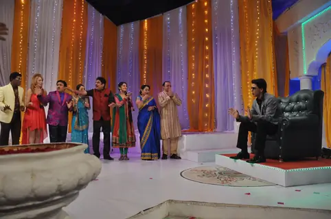 Film Chennai Express Promotion on Set Taarak Mehta Ka Ooltah Chashmah