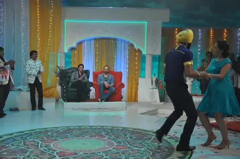 Film Chennai Express Promotion on Set Taarak Mehta Ka Ooltah Chashmah