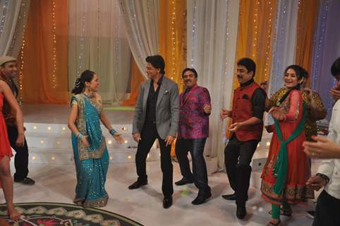 Film Chennai Express Promotion on Set Taarak Mehta Ka Ooltah Chashmah