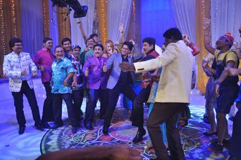 Film Chennai Express Promotion on Set Taarak Mehta Ka Ooltah Chashmah