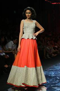 Jacquilene Fernandez at Aamby Valley India Bridal Fashion Week 2013