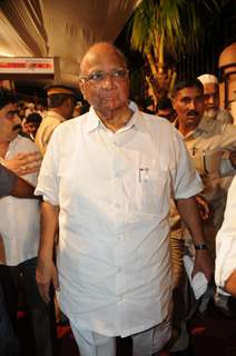 Sharad Pawar at his Iftari Party at Haj House