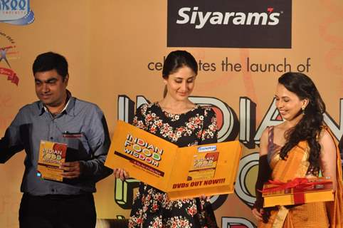 Kareena Kapoor Khan at launch of Indian Food Wisdom DVD