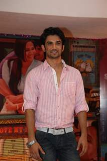 Sushant Singh Rajput at Launch of song of film Shuddh Desi Romance