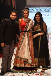 Neha Dhupia at Gitanjali show on Day 2 at IIJW 2013