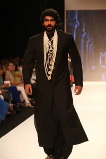 Rana Daggubati at Moni Agarwal show at IIJW 2013