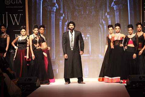 Rana Daggubati at Moni Agarwal show at IIJW 2013