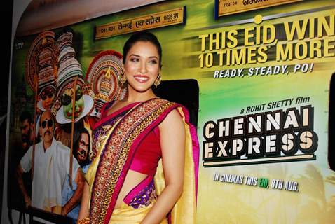 Shahrukh Khan during the promotion of film Chennai Express