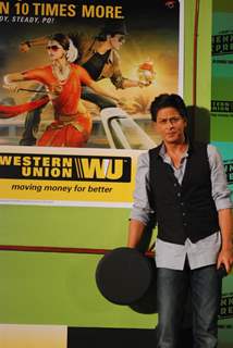 Shahrukh Khan during the promotion of film Chennai Express