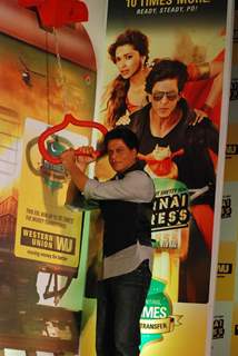 Shahrukh Khan during the promotion of film Chennai Express