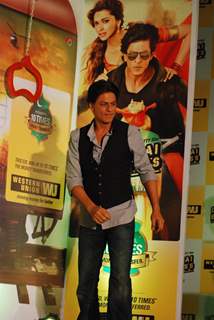 Shahrukh Khan during the promotion of film Chennai Express