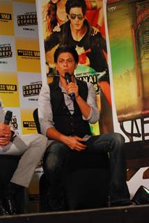 Shahrukh Khan during the promotion of film Chennai Express