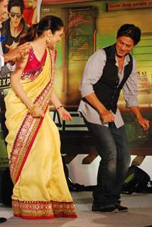 Shahrukh Khan during the promotion of film Chennai Express