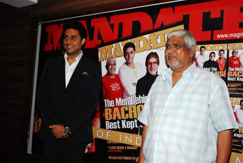 Abhishek Bachchan during the unveiling of magazine Mandate