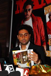 Abhishek Bachchan during the unveiling of magazine Mandate