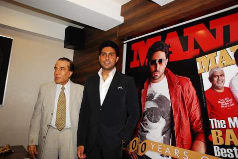 Abhishek Bachchan during the unveiling of magazine Mandate