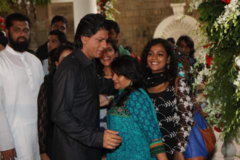 Shahrukh Khan celebrating Eid Al-Fitr