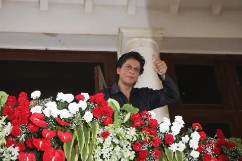 Shahrukh Khan celebrating Eid Al-Fitr