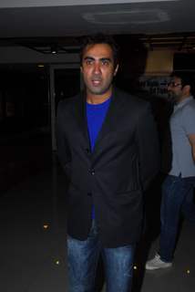 Ranvir Shorey made a rare apprearence at the Special screening of Tamil film Maryan in Mumbai