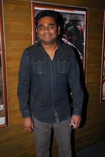 A R Rahman was at the Special screening of Tamil film Maryan in Mumbai